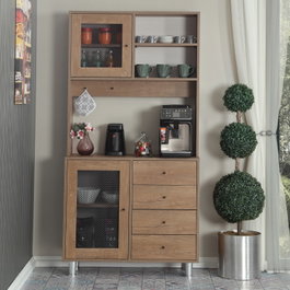 Hanah Home Armario Multiusos Roble Caucásico